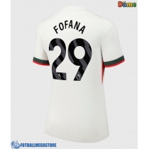 Fotballdrakt Dame Chelsea Wesley Fofana #29 Bortedrakt 2025-26 Kortermet